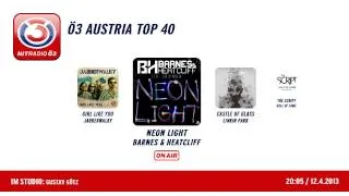 Ö3 Austria Top 40 - Barnes & Heatcliff - Neon Light (Platz 25)