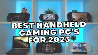 Best Handheld Gaming PCs 2023 for Windows AAA gaming with GPD AYA NEO ONEXPLAYER and STEAM DECK
