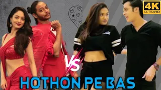Hothon Pe Bas | Sonali Bhadauria vs Melvin Louis | Dance Cover