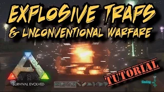 Explosive Traps & Unconventional Warfare (the IED and C4) - Ark Survival Evolved