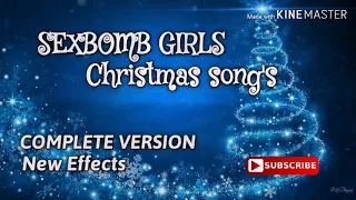 SEXBOMB GIRLS Christmas songs - Complete version, New effects display 2020