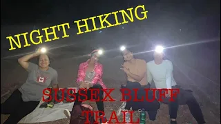 NIGHT HIKING at SUSSEX BLUFF TRAIL |New Brunswick|