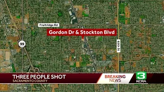 3 people hurt in Sacramento County shooting, officials say