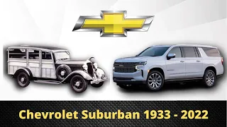 Chevrolet Suburban Evolution (1933 - 2022) | Chevrolet Suburban Then And Now
