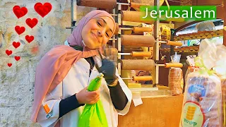 JERUSALEM. The Unique Atmosphere of The Eastern Bazaar. Mahane Yehuda Market