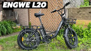 ENGWE L20 Fat Tire Cargo eBike Review & Test