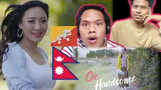 Nepali React Bhutanese song🇧🇹🇳🇵Oie handsome - Sonam Max Choki #LatestMV ,Oie handsome react