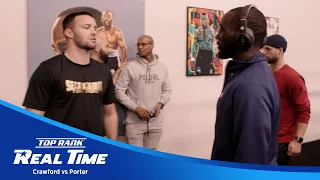 Josh Taylor & Terence Crawford Come Face to Face at the Gym | Real Time EP. 2