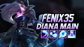 Fenix35 "Diana Main" Montage | Best Diana Plays