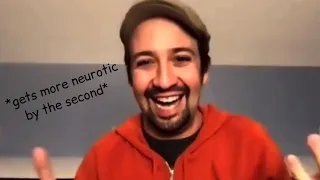 lin-manuel miranda being adorable for 3 minutes