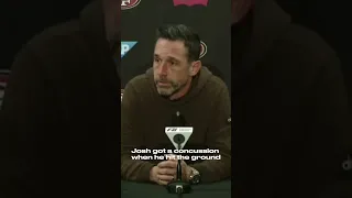 Kyle Shanahan's spicy answer on if his playcalling causes QBs to get injured