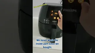 Take apart Philips Air Fryer xl size to depth cleaning the internal parts