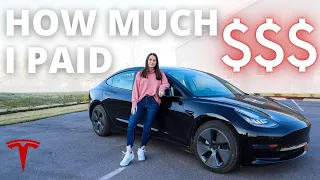 HOW MUCH I PAID FOR MY 2021 TESLA MODEL 3 (Full Cost Breakdown)