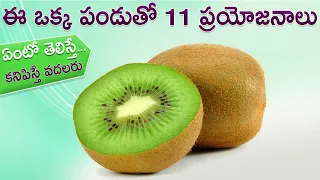 ఈ ఒక్క పండుతో 11 ఆరోగ్య ప్రయోజనాలు | 11 Health Benefits of eating kiwi fruit in Telugu