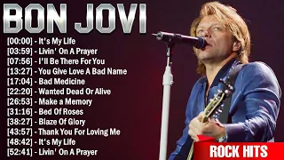 Bon Jovi Greatest Hits Full Album ~  10 Biggest Rock Songs Of All Time