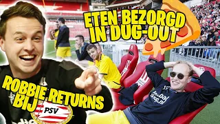 Robbie returns bij PSV! Eten bezorgd in de dug-out!