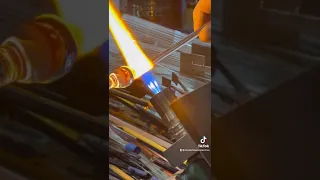 Glassblowing a Mushroom Pendant