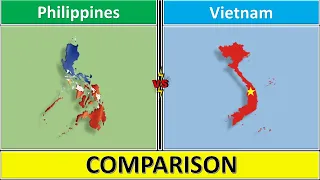 Philippines vs Vietnam | Vietnam vs Philippines | Comparison | #countrydeluxe