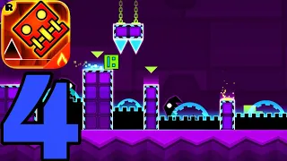 Geometry Dash Meltdown Gameplay Walkthrough Full Game Jogo Completo (1080p60fps) Parte 4