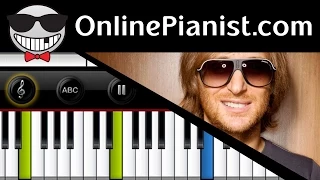 David Guetta ft. Sam Martin - Dangerous - Piano Tutorial (Easy Version) - Listen Album