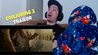 THE CONJURING: THE DEVIL MADE ME DO IT - OFFICIAL TRAILER REACTION