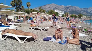 Kemer Beach Walk Antalya Turkey, September 2023 4K