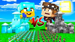 VITAMINE BURG vs. CENTEX BURG in Minecraft! 🏰