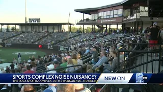 Sports complex noise nuisance