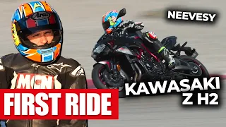 Neevesy rides the Kawasaki Z H2! Is this the ultimate super naked? | MCN First Ride