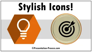 6 Ways to Stylize icons for Beautiful PowerPoint Slides