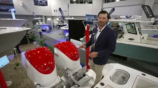 My Boat at the Miami Boat Show 2024""Unveiling 2024 seahunter Floridian 30