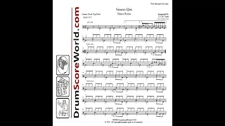 Drum Score - Vasco Rossi - Siamo Qui - Punteggio Di Batteria (preview)