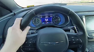 Chrysler 200s V6 single turbo 0-100kph