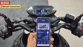 2024 Bajaj Pulsar N250 Bluetooth Connection Step by Step - Turn by Turn Navigation | Calling Feature