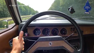 Autobahn Top Speed Vintage 1977 Renault 20 TL