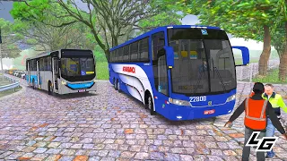 🔴[OMSI 2] Busscar Vissta Buss HI O-400 RSD +G27 | chuva forte - Mapa SP Brasil