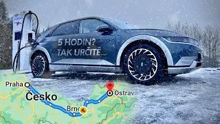 Videoblog - z Prahy do Ostravy elektromobilem přinejlepším za pět hodin (?)
