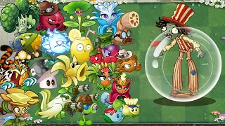 Plants vs Zombies 2 - All Plants Max Level Fizi Power Up vs Stiltwalker Zombie