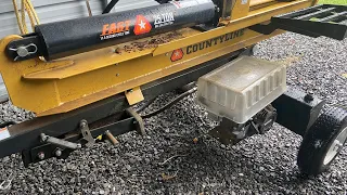 1 issue- Country line 25 ton log splitter