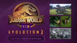 Jurassic World Evolution 2: Secret Species DLC