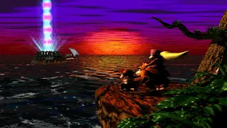 Donkey Kong Country 2: Level 47 (Lost World 6): Krocodile Kore (True Final Boss, 102% Ending!)