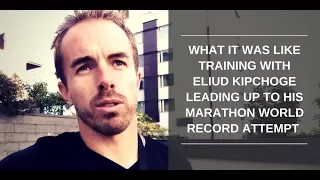 Training with Eliud Kipchoge - Marathon World Record Attempt