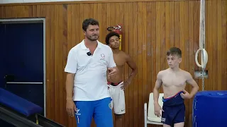 EUROPEAN GYMNASTICS MAG JUNIOR CAMP THESSALONIKI 2023 - RINGS - part one