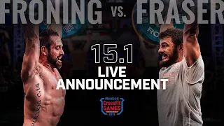 Mat Fraser vs. Rich Froning — CrossFit Open Announcement 15.1