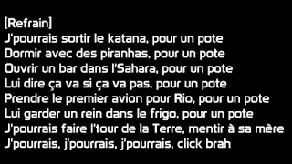 Bigflo & Oli  -  Pour un pote (paroles)