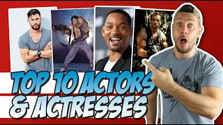 Top 10 Favorite Actors and Actresses!