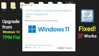 Upgrade to Windows 11 On Unsupported PC Hardware