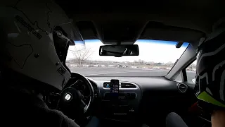 Onboard Seat Leon TFSI FR Prejmer Raceway, Prejmer Hot Lap 13mar22