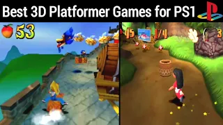 Top 15 Best 3D Platformer Games for PS1 || Part 1