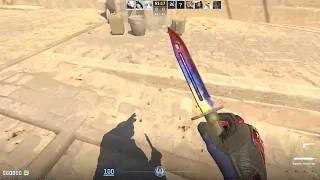 Bayonet + Gloves Marble fade Combo in CS2 #Inspect